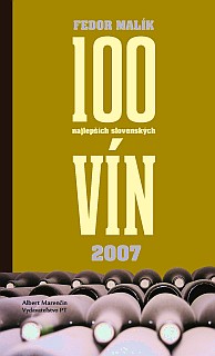 obal knihy 100 najlepších slovenských vín 2007
